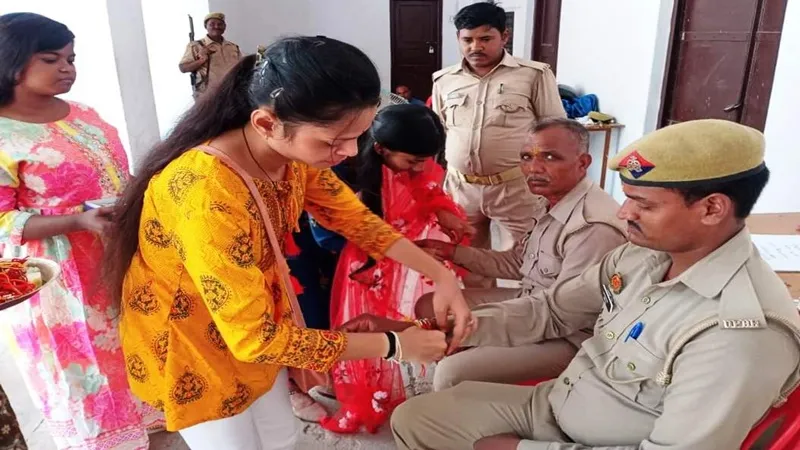 बांदा: समूचे जिले में धूमधाम से मनाया गया रक्षाबंधन का त्योहार