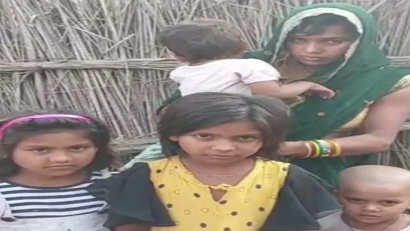 हरदोई: घर में नहीं था एक दाना, भूख से तड़प रहे थे बच्चे, बेबस बाप ने फंदा ने लगाकर दी जान
