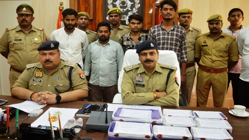 अयोध्या पुलिस को मिला बड़ी सफलता: डकैती की योजना बनाते चार गिरफ्तार, एक फरार
