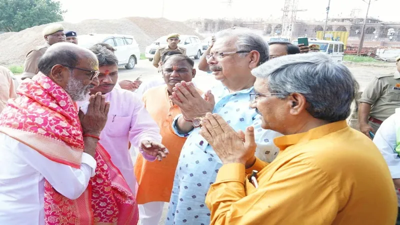 अयोध्या में बोले रजनीकांत- रामलला का दर्शन पाकर अभिभूत हुआ मन