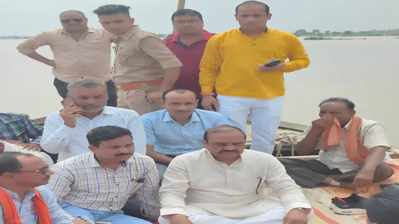 हरदोई: सांसद जयप्रकाश बाढ़ प्रभावित क्षेत्र का किया निरीक्षण, कहा- कोई भूखा न रहे