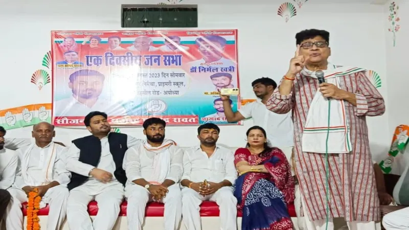 नाकामी से ध्यान भटकाने को नफरत की राजनीति कर रही मोदी सरकार : निर्मल खत्री