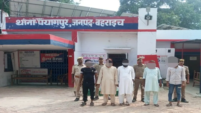 बहराइच : राष्ट्रगौरव अपमान मामले में पांच को जेल, जुलूस में तिरंगे पर बना दिया था चांद