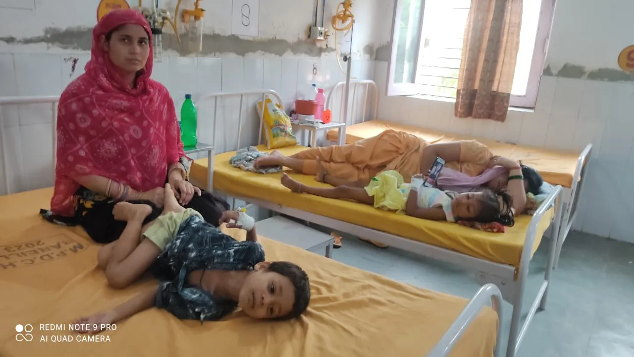 बरेली: बच्चों पर डायरिया के साथ बुखार का भी हमला तेज, जिला अस्पताल का वार्ड फुल