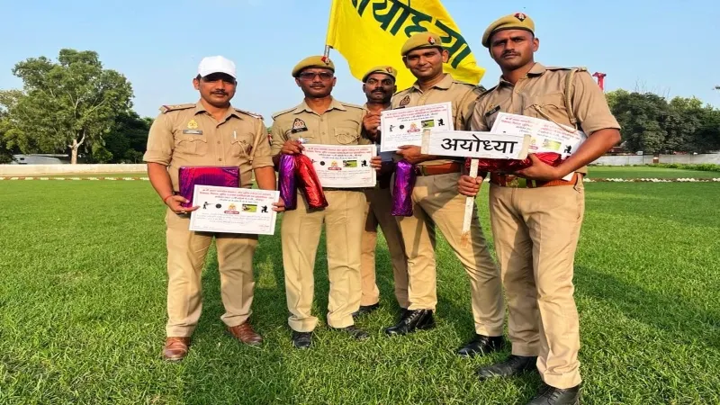 अयोध्या : एसआई अजीत की कप्तानी में जिले की टीम को मिले 6 मेडल
