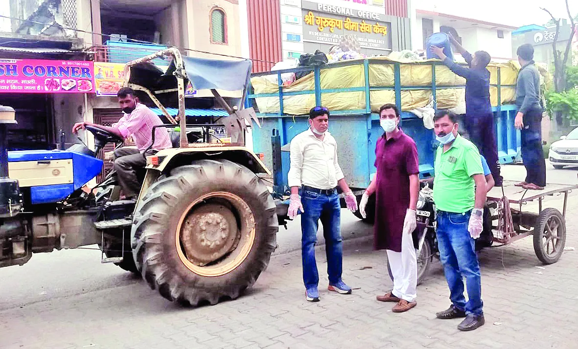 गदरपुर: तीन सप्ताह से सफाई ठप, व्यापारियों ने संभाला मोर्चा 