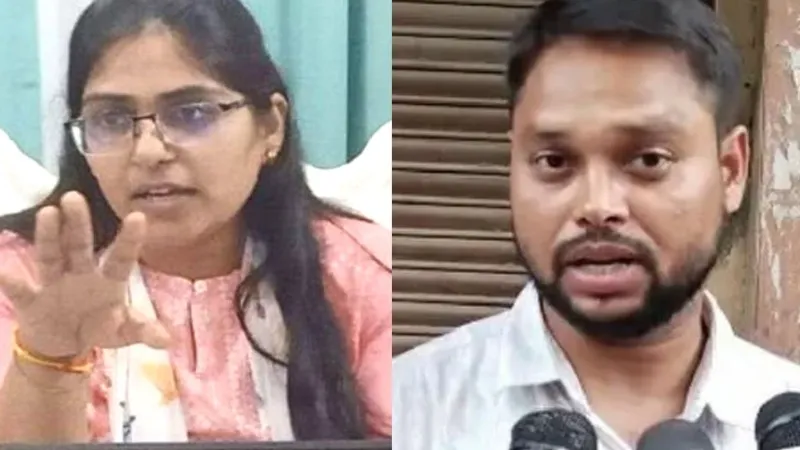 प्रयागराज : बिन बुलाए जांच अधिकारी से मिलने पहुंचे ज्योति मौर्या व आलोक