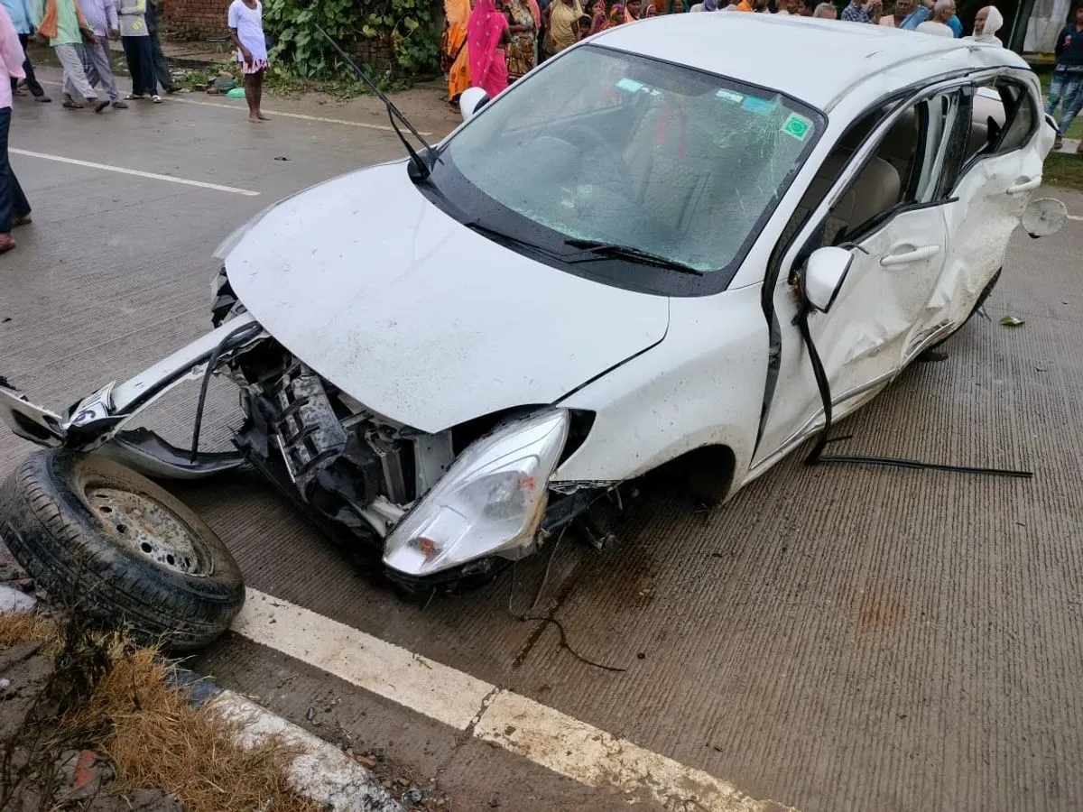 पणजी के निकट राजमार्ग पर कार ने पांच वाहनों को मारी टक्कर, तीन मौत