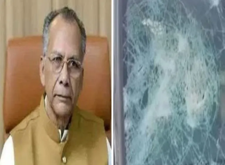छत्तीसगढ़ के गृह मंत्री के काफिले में किशोर ने वाहन का कांच तोड़ा 