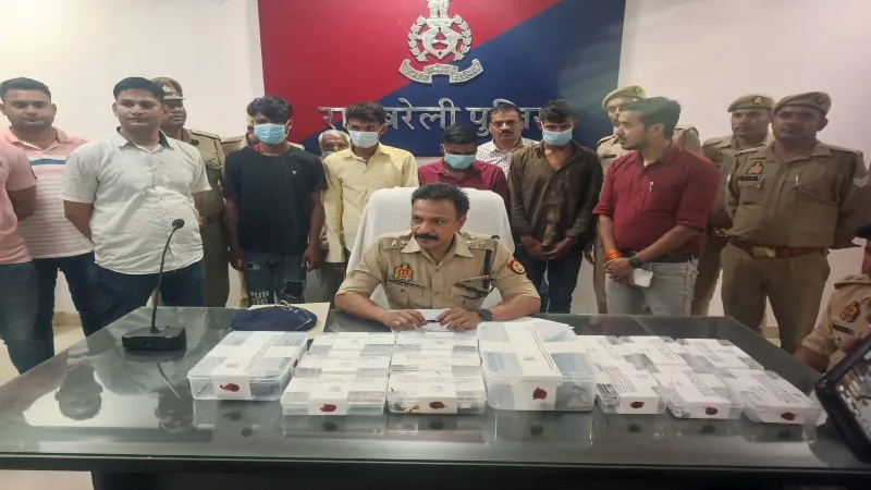 रायबरेली पुलिस ने मुठभेड़ कर पकड़े अंतर्जनपदीय गिरोह के बदमाश, वारदात की बना रहे थे योजना  