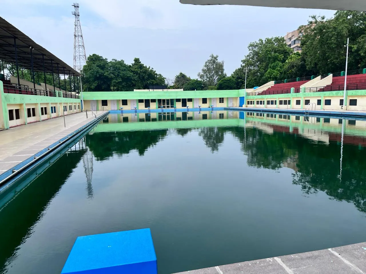 बरेली: स्टेडियम में आधुनिक सुविधाओं से लैस स्विमिंग पूल तैयार, अब हो सकेंगी अंतरराष्ट्रीय स्तर की प्रतियोगिताएं