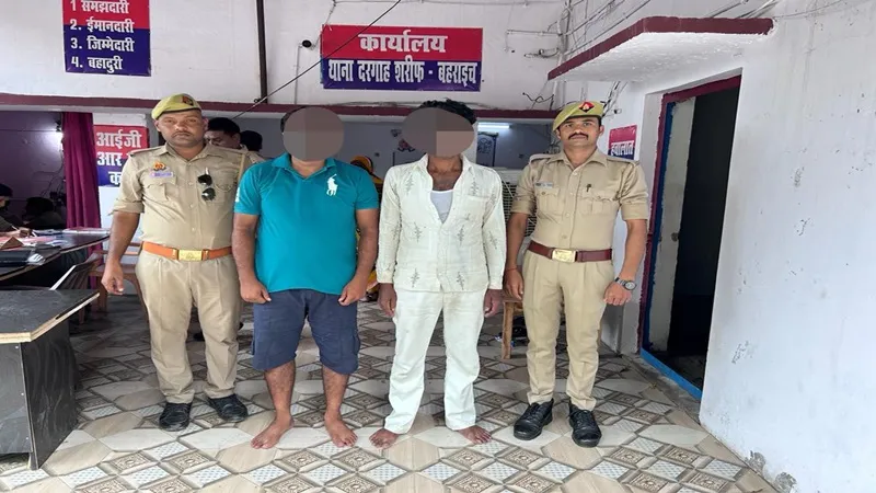 बहराइच : 89 ग्राम स्मैक के साथ दो तस्कर धराए, 90 लाख रूपये बताई जा रही स्मैक की कीमत