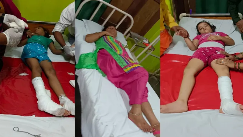 कानपुर : एचटी लाइन की चपेट में आईं बेटियां, बचाने गई मां भी झुलसी