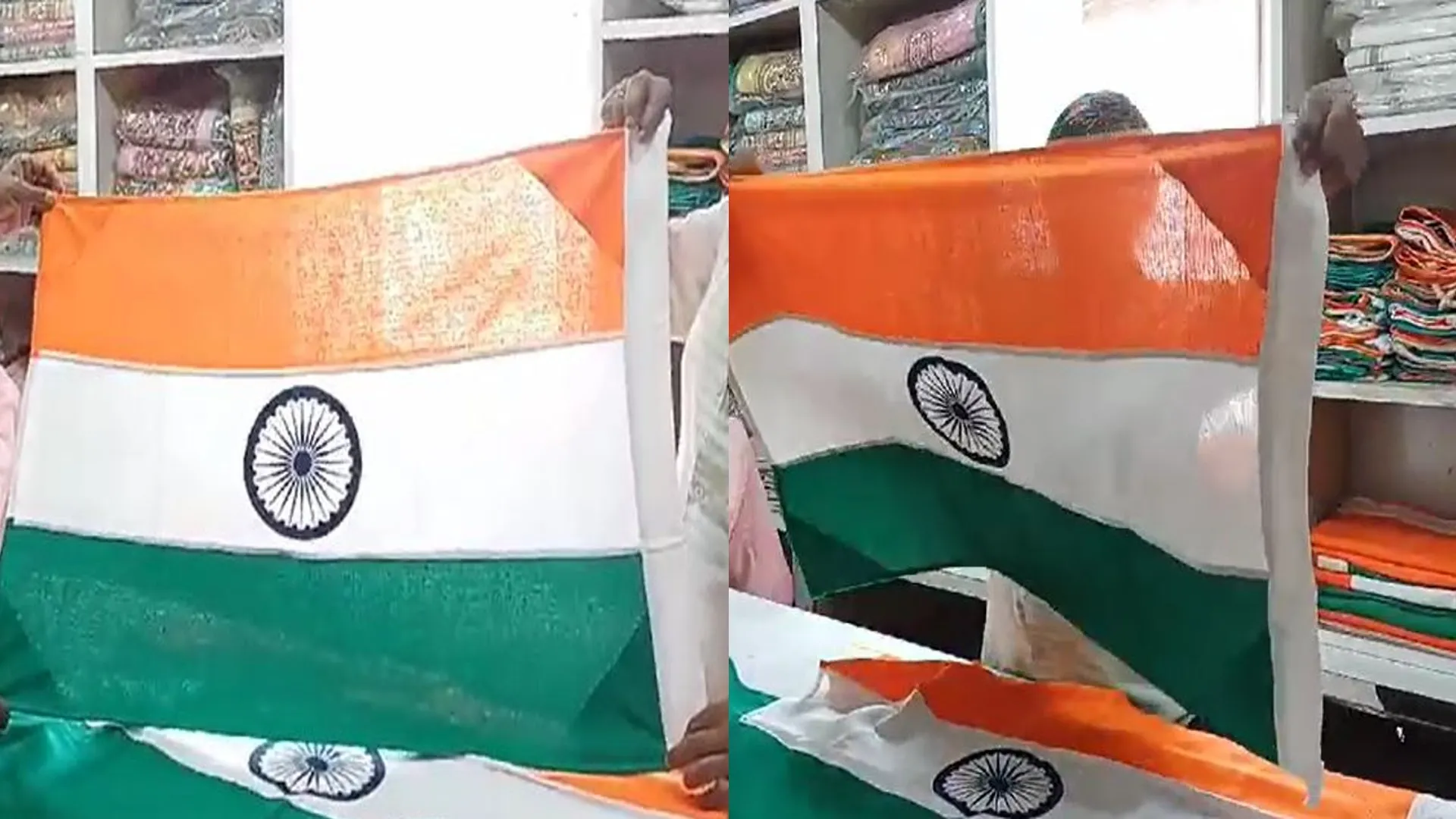 बरेली: आजादी के जश्न में खादी के तिरंगे का रंग, हर साइज के झंडों की डिमांड