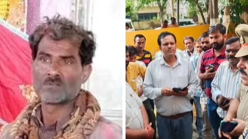 Auraiya News : हाईटेंशन लाइन से चपेट में आकर संविदाकर्मी की मौत, परिजनों ने तीन घंटे तक नहीं उठने दिया शव