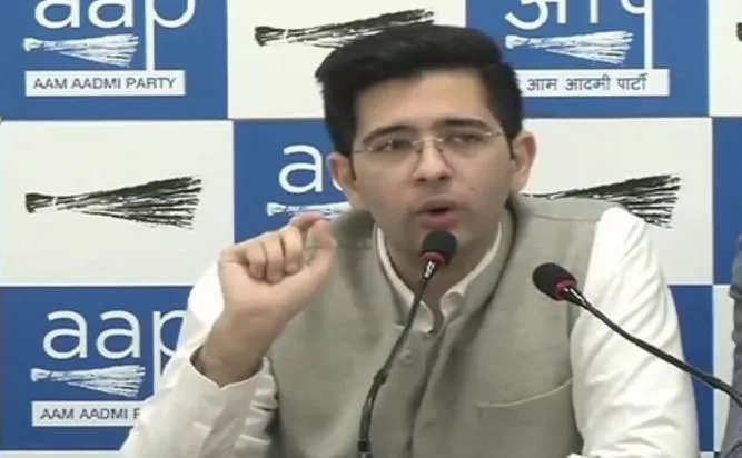 राज्यसभा सदस्य राघव चड्ढा ने बदला सोशल मीडिया पर अपना परिचय 