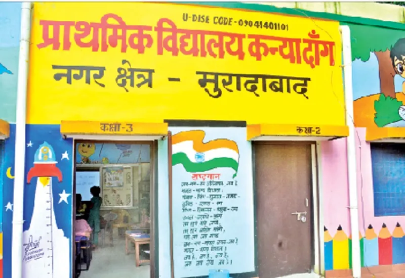 मुरादाबाद : अभिभावकों के लिए जारी टोल फ्री नंबर दीवारों से गायब, जिम्मेदार नहीं दे रहे ध्यान