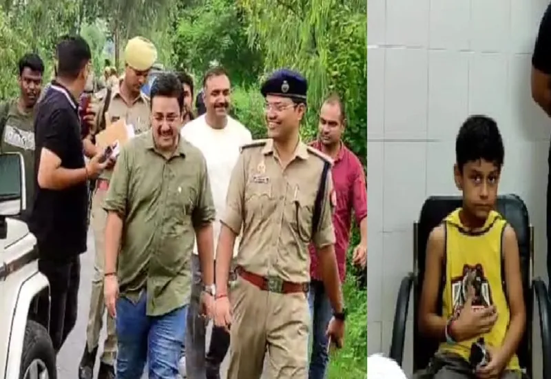 मुरादाबाद : फिरौती के लिए अगवा किया गया बच्चा बरामद, मुठभेड़ में दो बदमाश गिरफ्तार