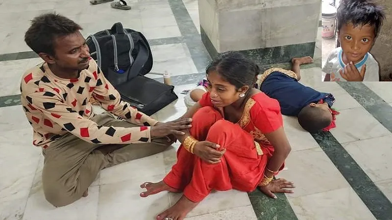 संभल: रेलवे प्रतीक्षालय से तीन वर्षीय बच्चे का अपहरण, सीसीटीवी कैमरे में कैद हुई घटना