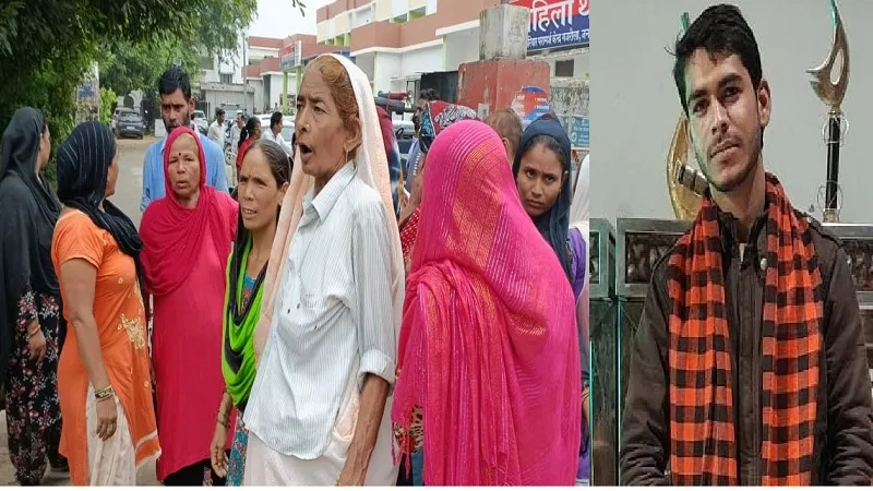 अमरोहा: छात्र की बरामदगी को लेकर परिजनों ने किया थाने में हंगामा, एक सप्ताह से लापता है बीटेक का छात्र
