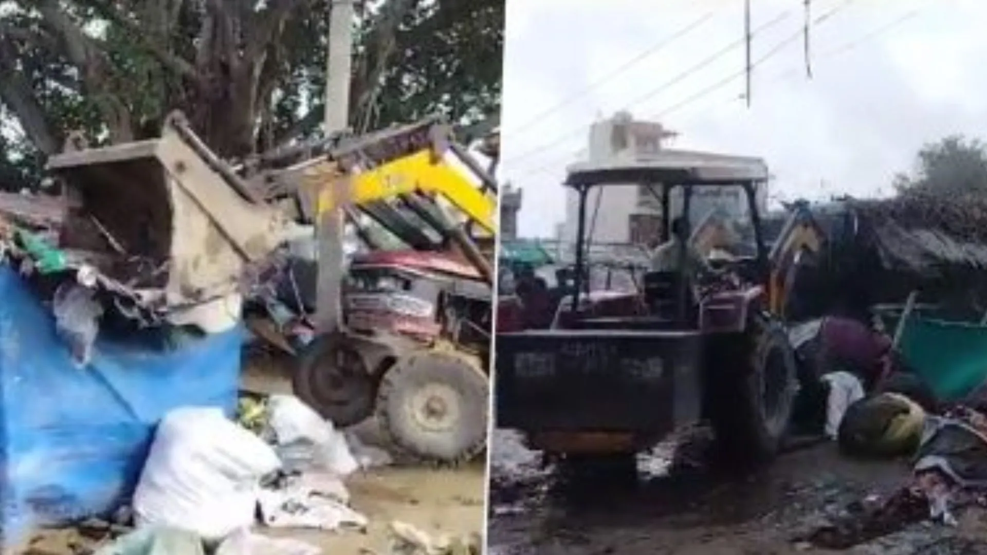 नूंह हिंसा में हरियाणा पुलिस का बड़ा एक्शन, रोहिंग्याओं के अवैध झुग्गियों पर चला बुलडोजर