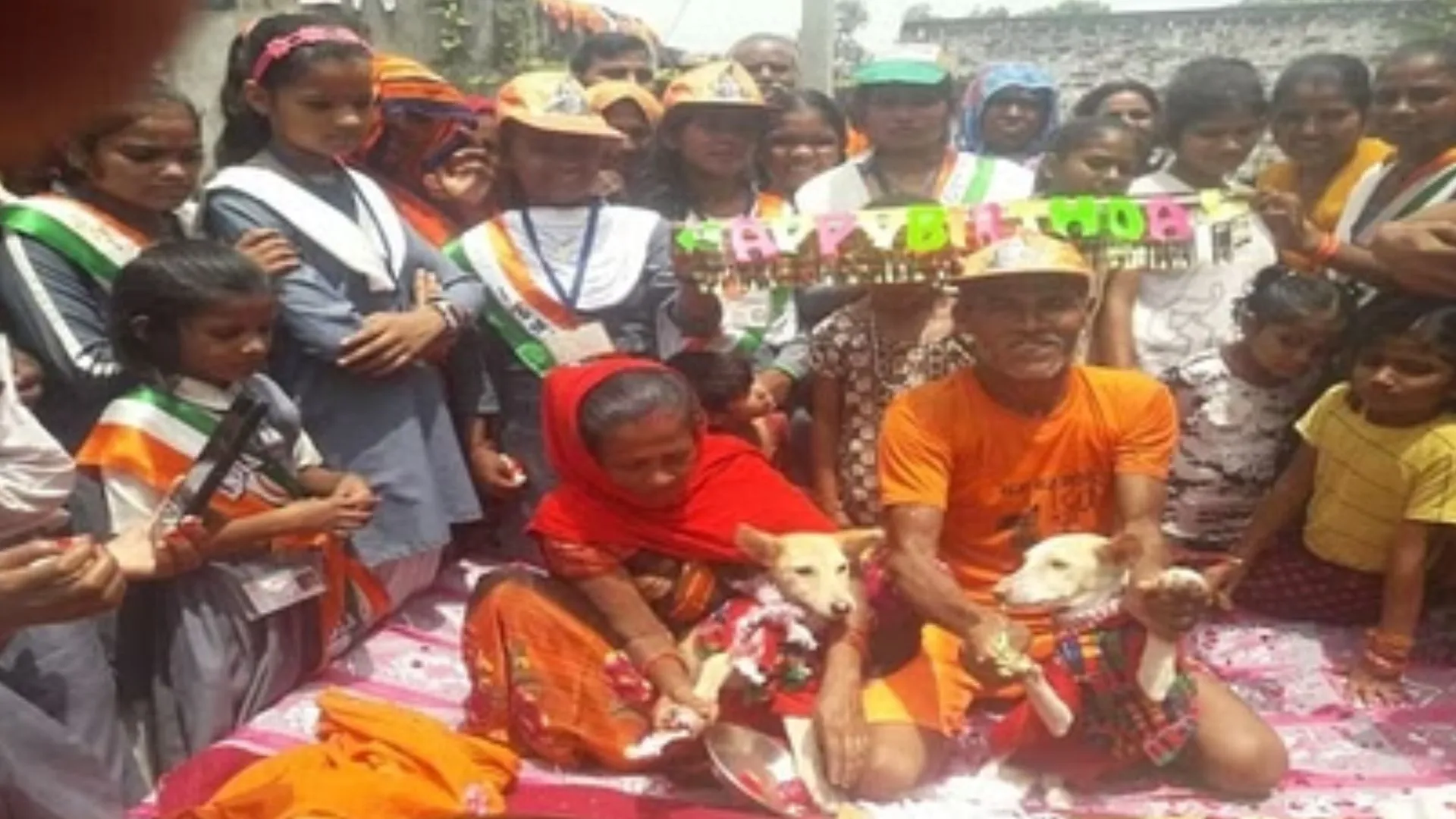 कुत्तों के जन्मदिन पर पूरे गांव को खिलाया खाना, किसान दंपती नाम करेंगे सारी संपत्ति, बताई चौंकाने वाली वजह 