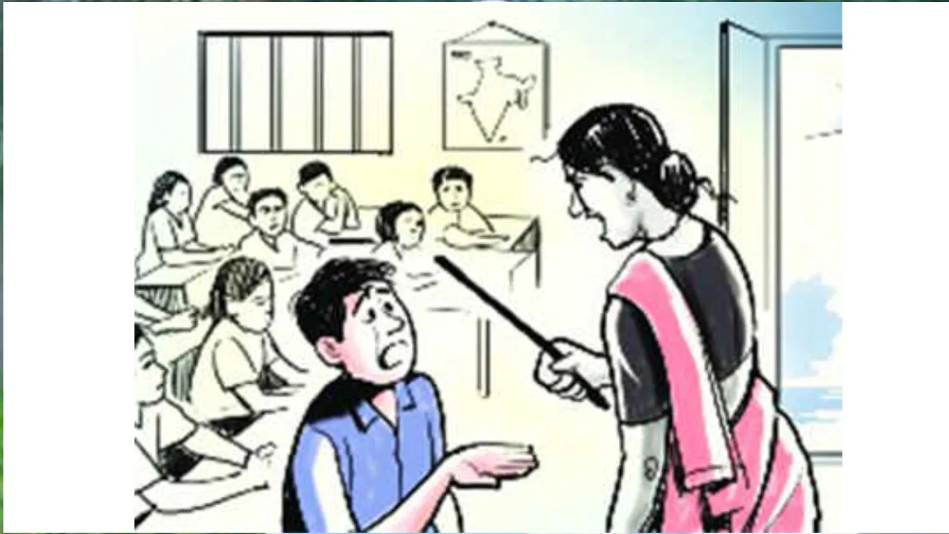 महाराष्ट्र में पहली कक्षा के छात्र को पीटने के आरोप में अध्यापिका के खिलाफ मामला दर्ज 