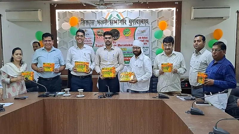  मुरादाबाद: रागी मिलेट्स लड्डू की बिक्री शुरू, सीडीओ ने किया प्रारंभ