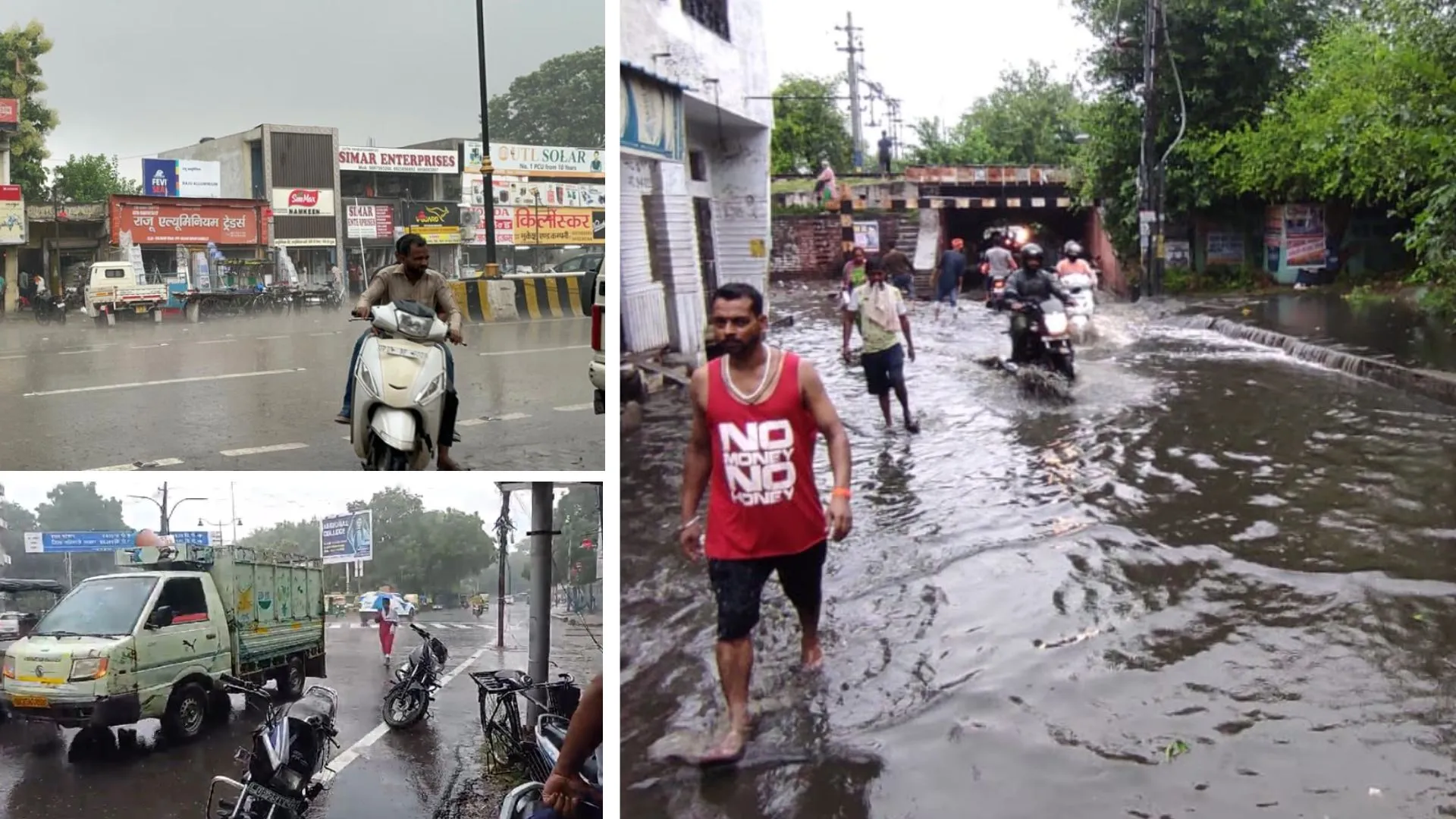 बरेली: धूप के बीच बारिश से मौसम हुआ सुहावना, सुबह से हल्की बूंदा-बांदी