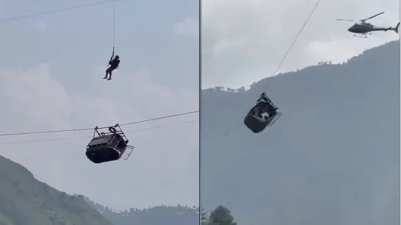 पाकिस्तान में तार टूटने से हवा में लटकी चेयरलिफ्ट, छह बच्चों सहित आठ लोग फंसे... देखें वीडियो