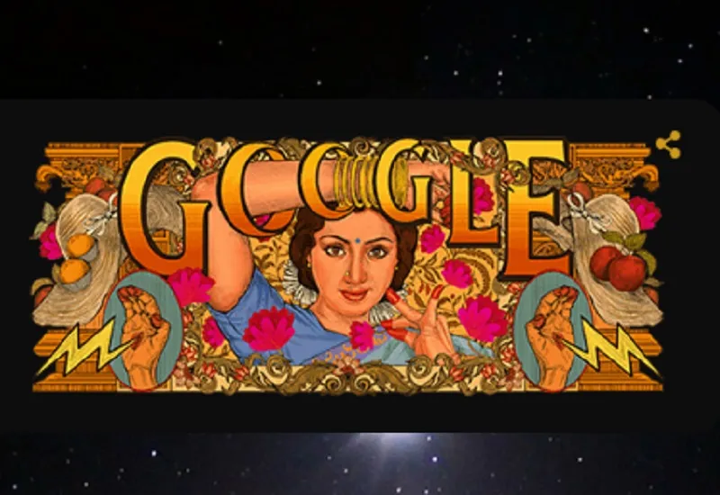Sridevi Birth Anniversary : गूगल ने श्रीदेवी की 60वीं बर्थ एनिवर्सरी पर बनाया खूबसूरत डूडल, दी श्रद्धांजलि 