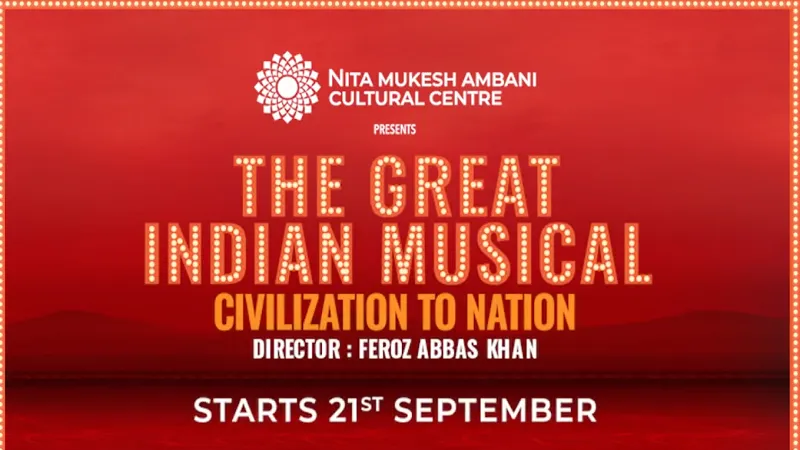 नीता मुकेश अंबानी कल्चरल सेंटर फिर लेकर आया 'The Great Indian Musical: Civilization To Nation' 