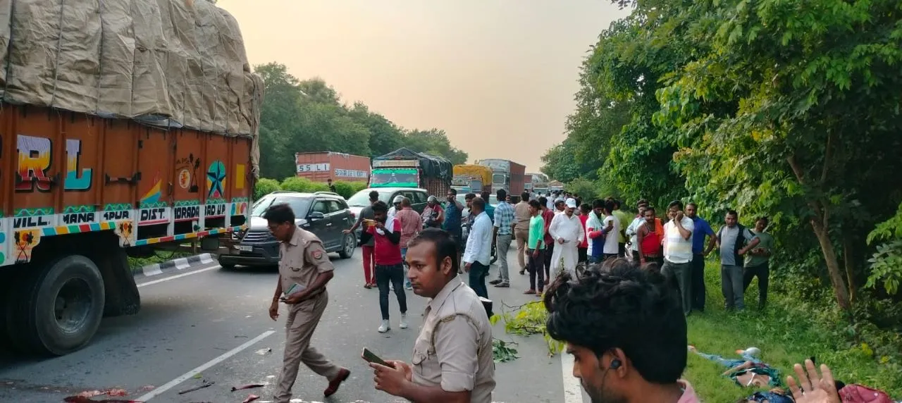 रामपुर: तेज रफ्तार वाहन ने ले ली मामा-भांजी की जान, क्षत विक्षत हो गए शव