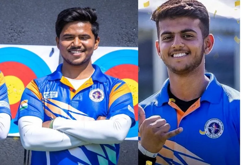 भारत के कंपाउंड तीरंदाजों ने पुरुष और महिला टीम स्पर्धा में स्वर्ण पदक जीते 