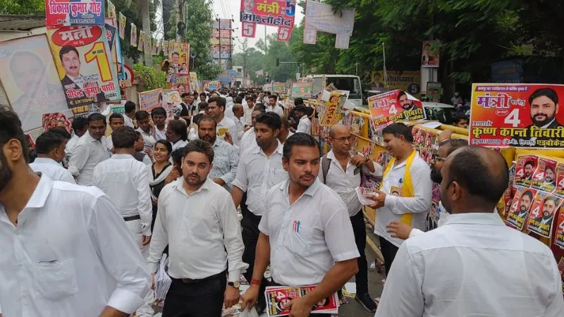 Kanpur Bar Association Election: कड़ी सुरक्षा के बीच हो रहा मतदान, 6098 मतदाता 89 प्रत्याशियों के भाग्य का करेंगे फैसला
