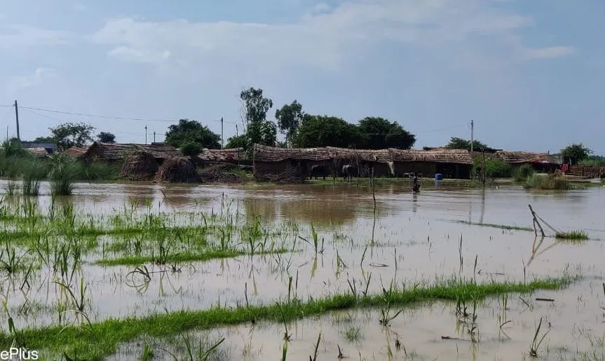 शाहजहांपुर: फिर बढ़ा गंगा, गर्रा और खन्नौत का जलस्तर, लोगों की बढ़ी चिंता 