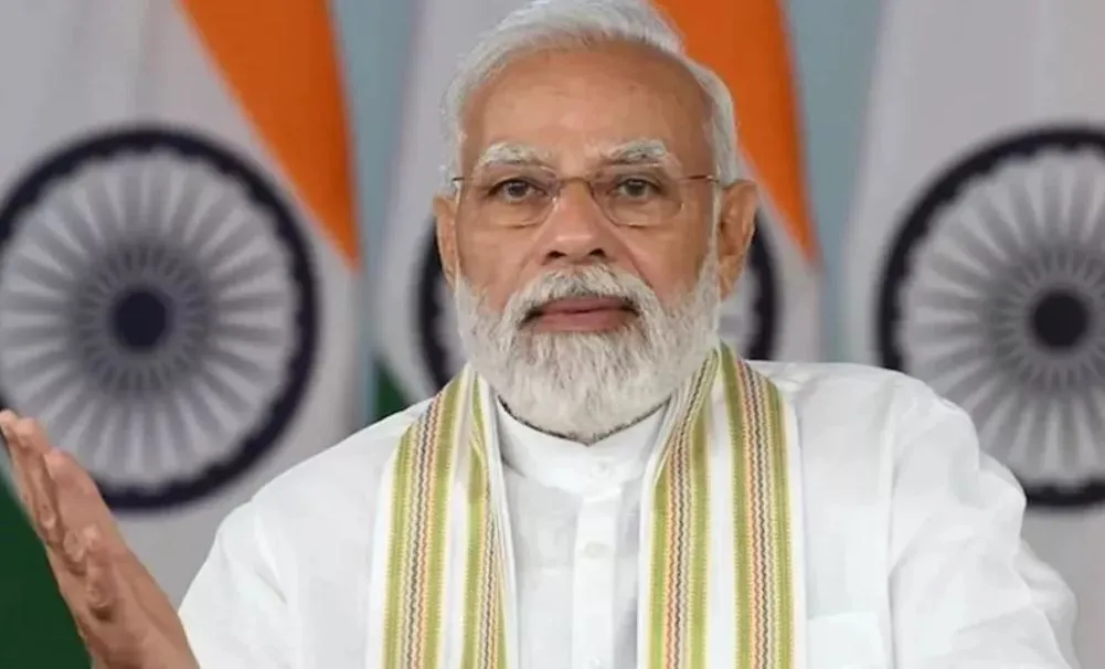 पीएम मोदी ने विकास को लेकर की कर्नाटक, राजस्थान की कांग्रेस सरकारों की आलोचना 