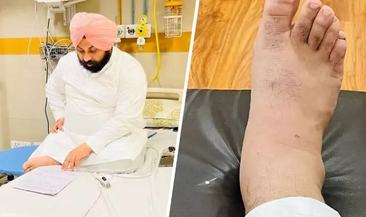 पंजाब के शिक्षा मंत्री हरजोत सिंह बैंस को सांप ने डसा, अस्पताल में भर्ती 