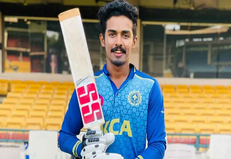 देवधर ट्रॉफी में शानदार प्रदर्शन करने वाले Rohan Kunnummal का दिल्ली कैपिटल्स ने लिया ट्रायल 