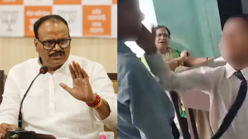 लखनऊ: मुजफ्फरनगर के स्कूल में बच्चे पर थप्पड़ को लेकर बोले ब्रजेश पाठक - कानून राज को मेंटेन करेंगे