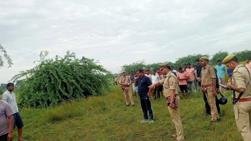उन्नाव: दो दिन से लापता युवक का प्लाट में मिला शव, हत्या की आशंका