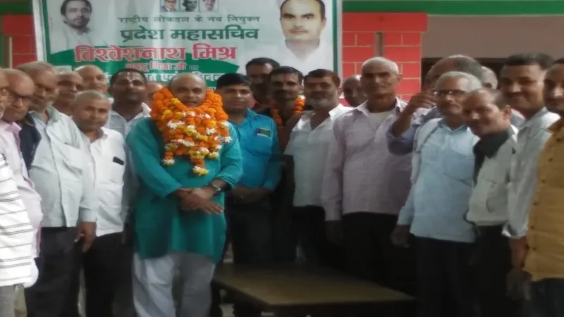 पूर्वांचल के साथ मध्य प्रदेश में भी मजबूत होगा रालोद : सुड्डू मिश्रा 