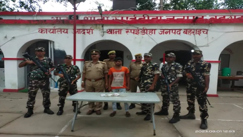 बहराइच : 120 ग्राम स्मैक के साथ एक अभियुक्त गिरफ्तार, 60 लाख बताई जा रही कीमत