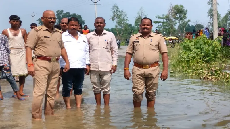 बहराइच : घर आते समय पानी में डूबकर युवक की मौत