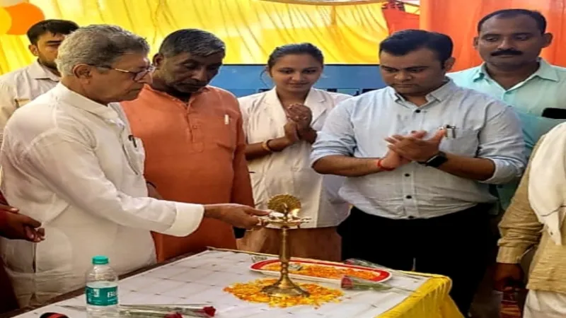 चिकित्सा सुविधा के लिए केन्द्र व प्रदेश सरकार गंभीर : विधायक