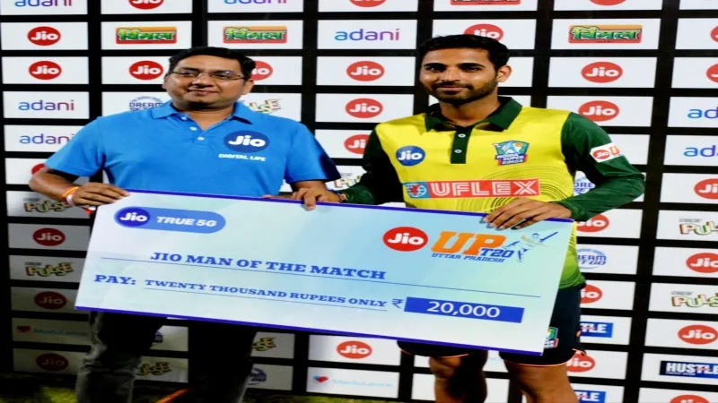 UP T-20 League : हारा कानपुर, नोएडा को मिली पांचवीं जीत