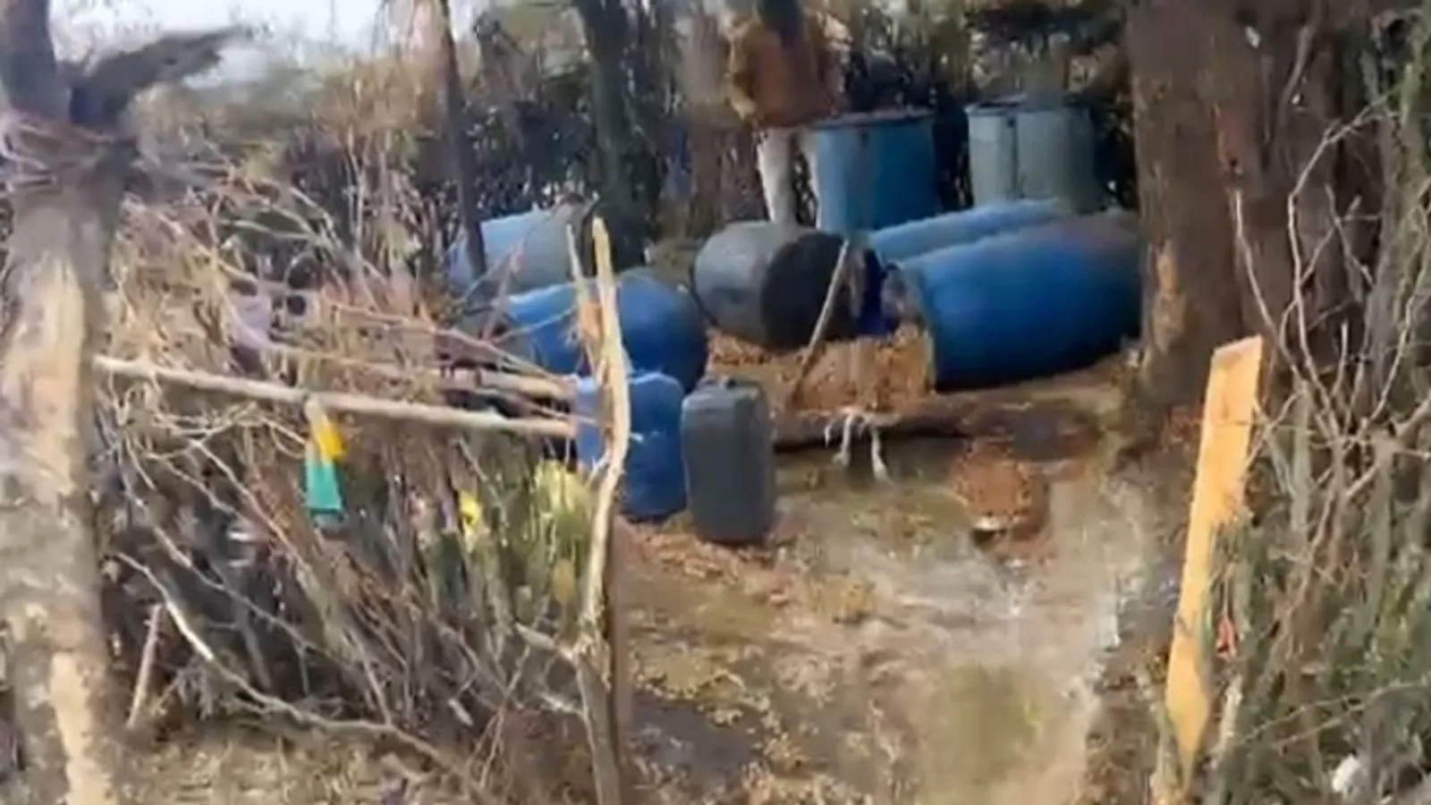 काशीपुर: आबकारी विभाग ने आठ भट्टियां तोड़ किया 16 हजार लीटर लहन