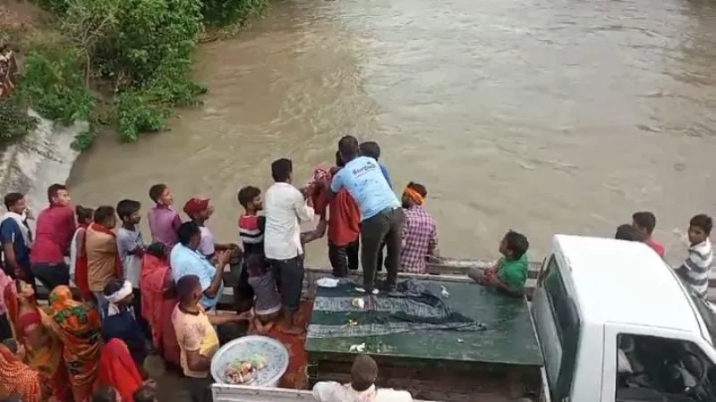बहराइच : दो दिन बाद बरामद हुआ नहर में डूबे युवक का शव