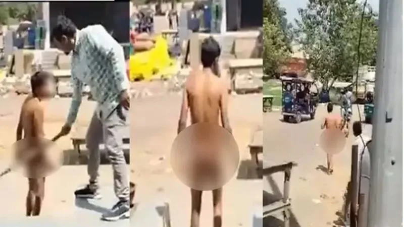 Video: नोएडा में लहसुन विक्रेता को निर्वस्त्र कर घुमाया, आरोपी की तलाश में जुटी पुलिस