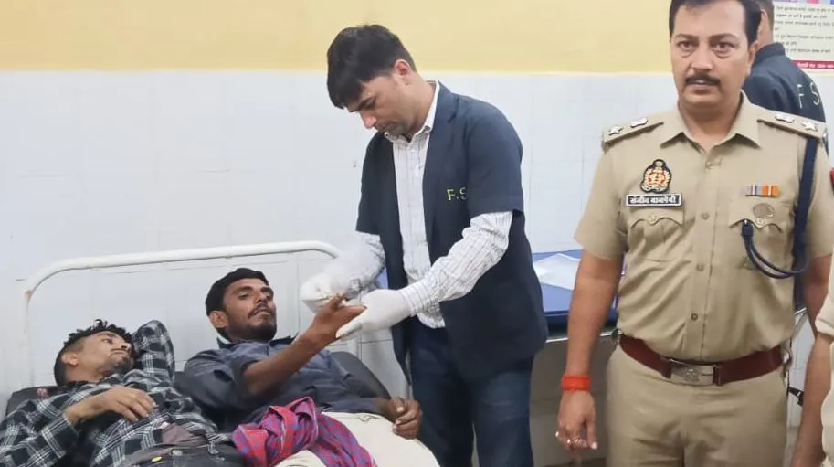 शाहजहांपुर: तिलहर के गुरगिया बहादुरपुर जंगल में मुठभेड़ में चार गो-तस्कर गिरफ्तार